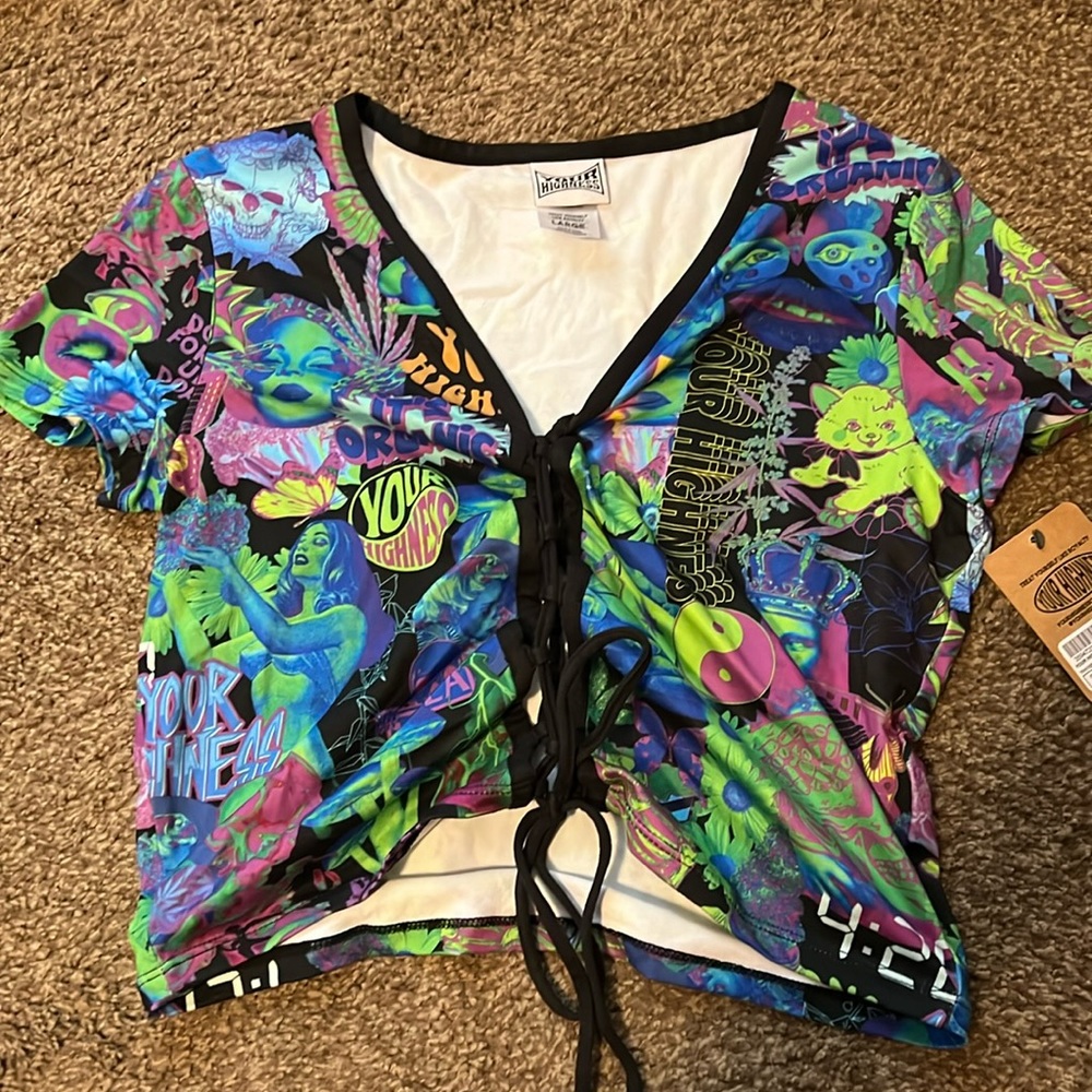 Extremely soft, Crop Top, Short Sleeve